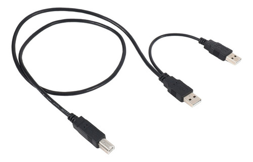 Para Cable Usb 2.0 Doble Macho A Estándar B Macho Y De 80 .