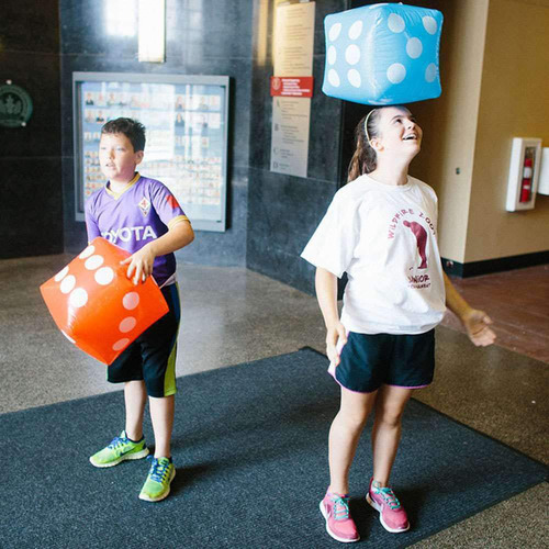 Dados Gigantes Inflables 35 Cm Para Juegos En La Piscina