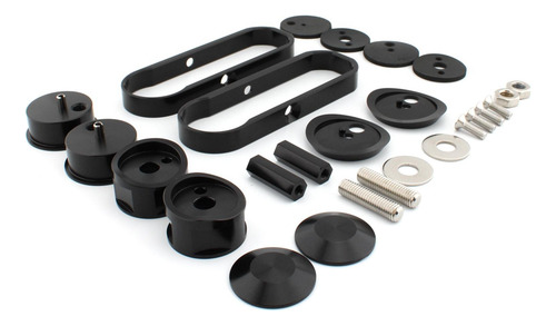 1 Par De Soportes De Espejo Retrovisor 180 ° Ajustables