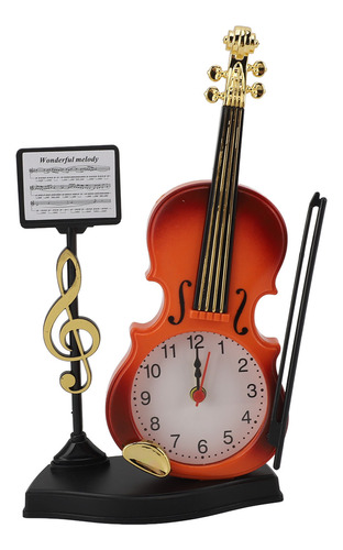 Reloj Despertador Mecánico, Instrumento, Forma De Guitarra,