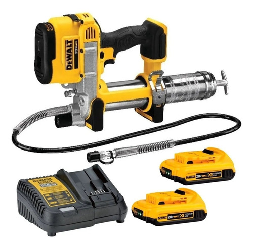 Engraxadeira 2 Baterias 20v Max Dcgg571b Dewalt + Carreg Rap