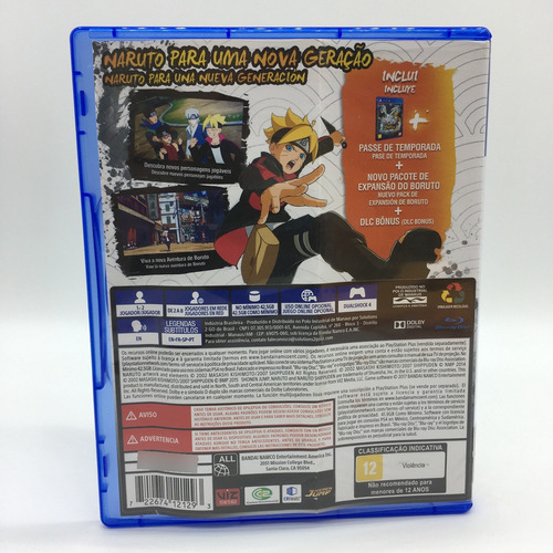 Naruto Storm 4 Road To Boruto Play Station 4 Usado Original (Usado)