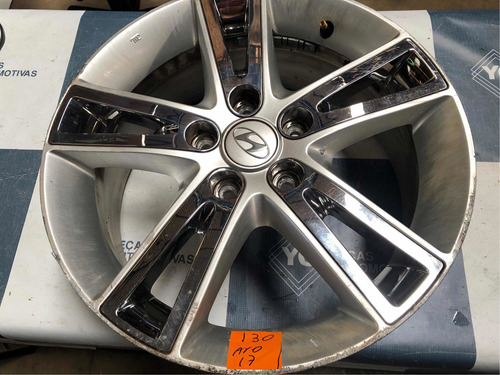 Roda Avulsa Aro 17 Hyundai I30 Original Com Apliq (Usado)