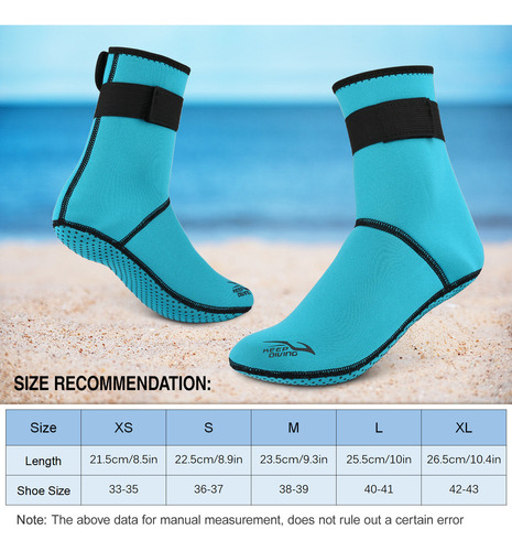 Calcetines De Buceo De Neopreno De 3 Mm, Calcetines De Agua