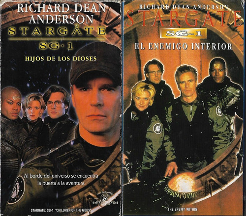 Stargate Sg-1 Richard Dean Anderson 2 Vhs 
