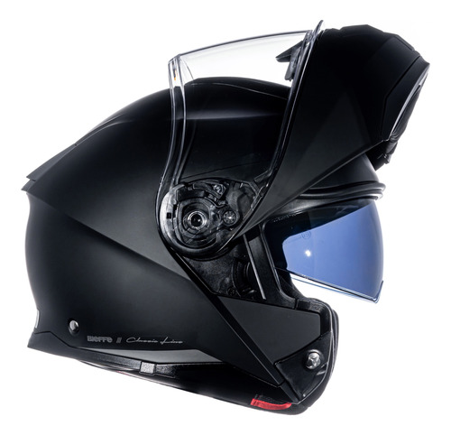 Capacete Robocop  Masculino Bieffe B-dynamic Preto Fosco 