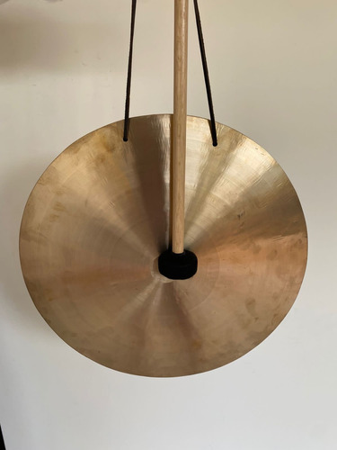 Gong De 40 Cm De Diametro Con Su Baqueta
