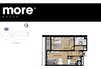 Imagen 10 de 12 de Venta Aptos De 1, 2 , 3 Dorm Y Monoambiente En More Buceo