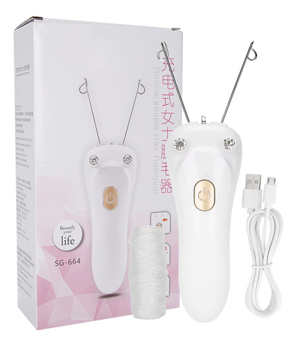 Removedor De Vello Facial, Depiladora Electrica Para Mujeres