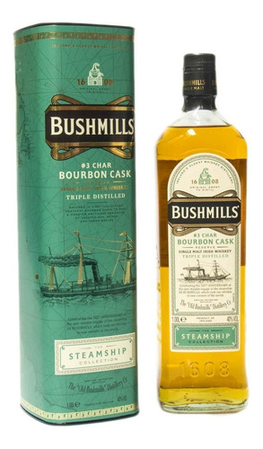Bushmills Bourbon Cask Litro C/estuche Envio Caba Sin Cargo