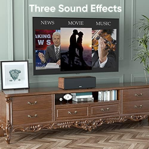 Saiyin Barras De Sonido Para Tv, 16.5 Altavoces De Madera Pa