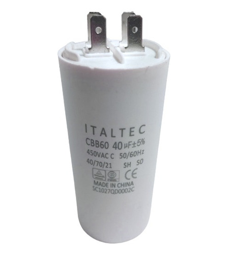 Capacitor Aire Acondicionado Split 40mf 400v Cooltech