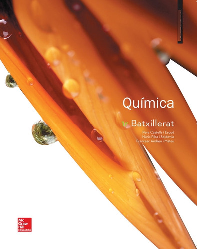 Libro La Quimica 1 Batxillerat. Catalunya. - Castell,pere