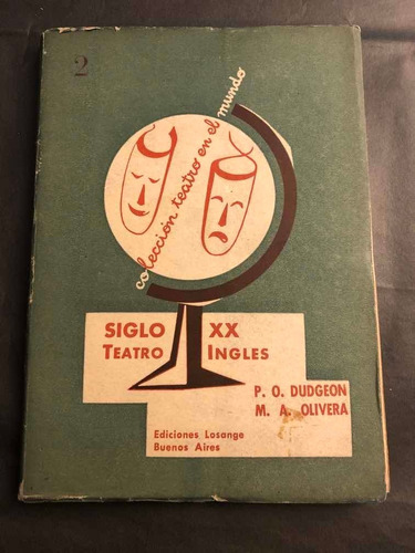 Antiguo Libro Teatro Inglés Del Siglo Xx. 53135.