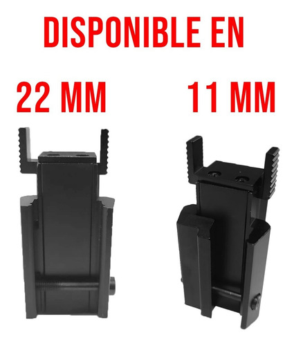 Imagen 7 de 10 de Mira Laser Punto Rojo Compacta Tactica Para Pistola Rifle