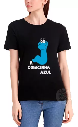 Cobrinha Azul Desenho Dos Anos