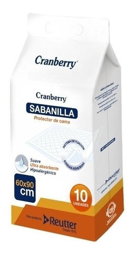 Sabanilla Adulto- Protector De Cama 60x90 Cranberry