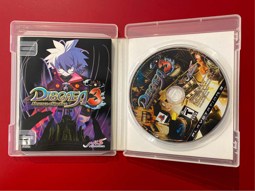 Disgaea 3 Absence Of Justice Ps3 Oldskull Games (Reacondicionado)