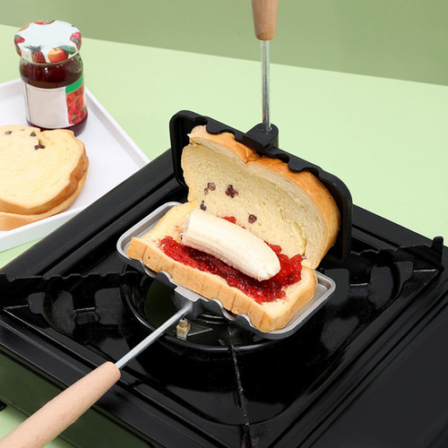Py Sandwich Pan Ligero Práctico Durable Antiadherente Para