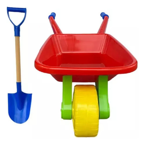 Carretilla Playera Infantil Con Accesorios