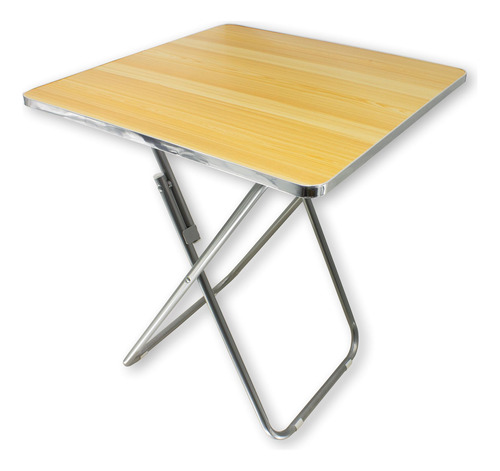 Imagen 2 de 8 de Mesa Plegable Jardin Camping Exterior Picnic 60 X 60 - El Re