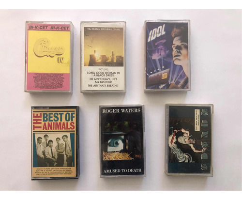 Lote De Cassettes Rock (the Animals, The Hollies, Chicago)