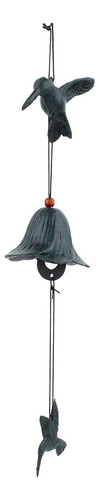 Carillón De Viento De Metal Con Forma De Pájaro Para Colgar