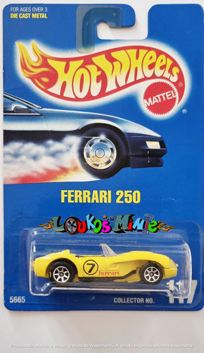 Hot Wheels Ferrari 250 1995 Collector Nr 117 Lacrado
