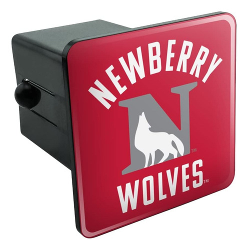 Newberry College Wolves Logo Tow Trailer Hitch Cover Plug In