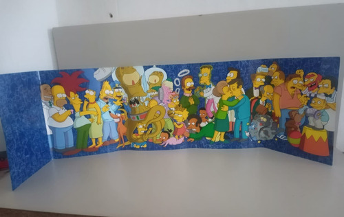 Poster Los Simpson Imagen Con Todos Los Personajes (cu2)