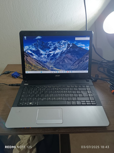 Notebook Acer Aspire 1 - E1-421 8 Gb De Memória E Hd 1000 Gb Cinza (Usado)