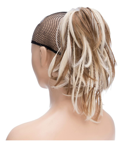 Extensiones De Cabello Rubio Con Cobre Trenzadas Con Clip