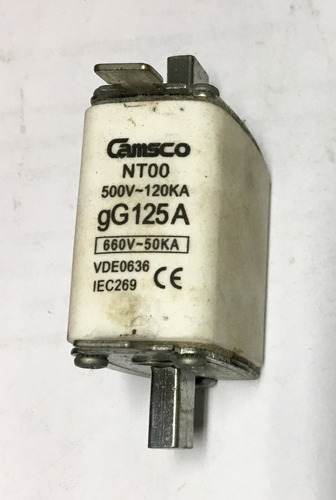 Fusible Camsco Nh00 125 Amp 500 V Nt00