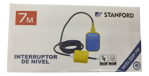 Interruptor De Nivel 7 Mts 250v Ip68 Stanford