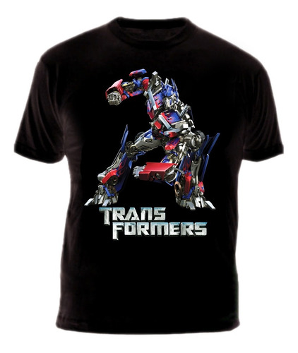 Remera Transformers 100% Algodón