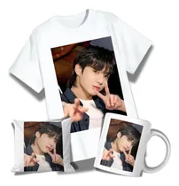 Comprar Combo Remera + Taza + Almohadon De  Jeon Jungkook , Bts 
