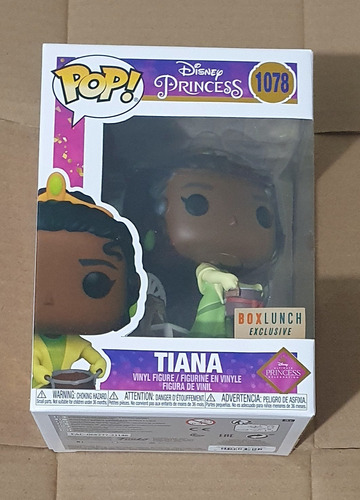 Funko Disney Princesa Tiana 1078 Exclusivo Boxlunch 