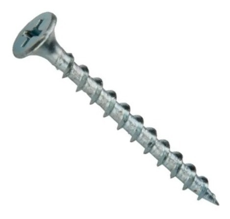 Tornillo Drywall 6x1 1/4 (100 Pzas) Plateado