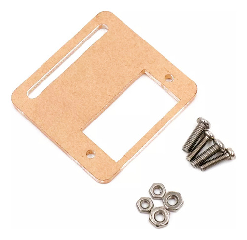 Soporte Para Servomotor Sg90 Acrílico Transparente