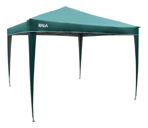 Tenda Gazebo Dobrável 3m X 3m Em Poliéster Diversas Cores Cor Verde