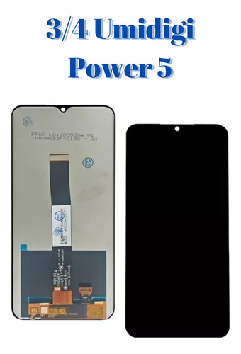 3/4 Pantalla Umidigi Power 5.