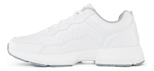 Imagen 4 de 8 de Zapatos Colegio Xcoleg C Blanco Para Niño Y Niña Croydon