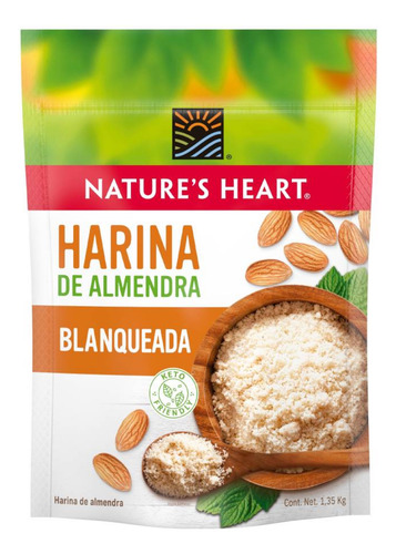 Harina D Harina Almendra Blanqueada Natures Heart 1.35kg