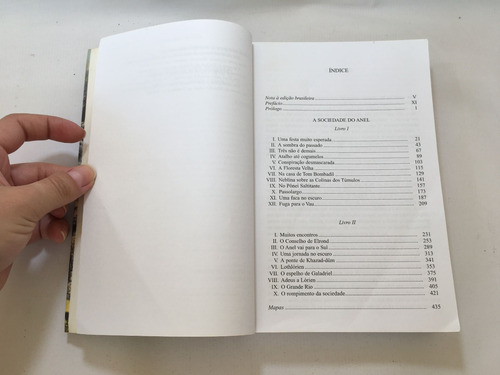 Livro O Senhor Dos Anéis A Sociedade Do Anel J R R Tolkien Martins Fontes J590 (Usado)