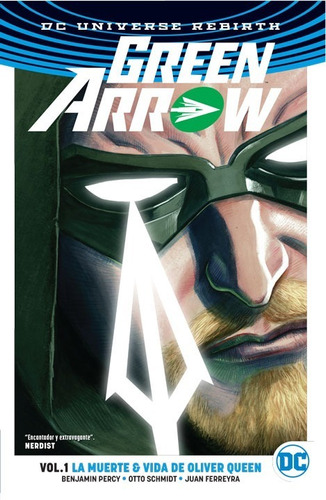 Green Arrow Vol.1 La Muerte Y Vida De Oliver Queen Dc Tpb