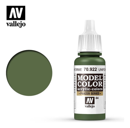 Vallejo Cod.70922 Acrilico Model Color Verde Uniforme
