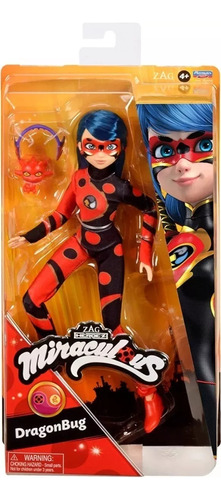 Muñeca Ladybug Miraculous Dragonbug Original Premium