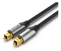 Comprar Cable Audio Digital Optico Vention - Fibra Optica Toslink - 1 Metro Trenzado - Aluminio Premium - Plug a Plug - Stereo Hi-Fi - Home theater Smart Tv Barra sonido Parlante Estudio Proyector - BAVHF
