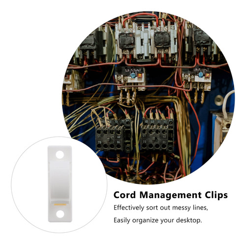 Abrazaderas De Cable Autoadhesivas Para Gestión De Cables De