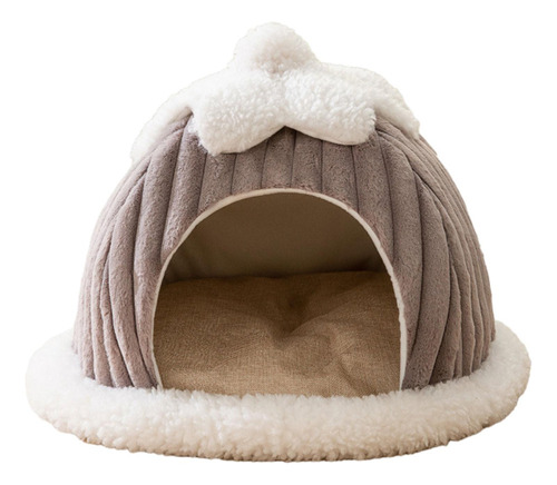 Cama Semicerrada Para Gatos Y Perros, Mueble Nido Para Gatos